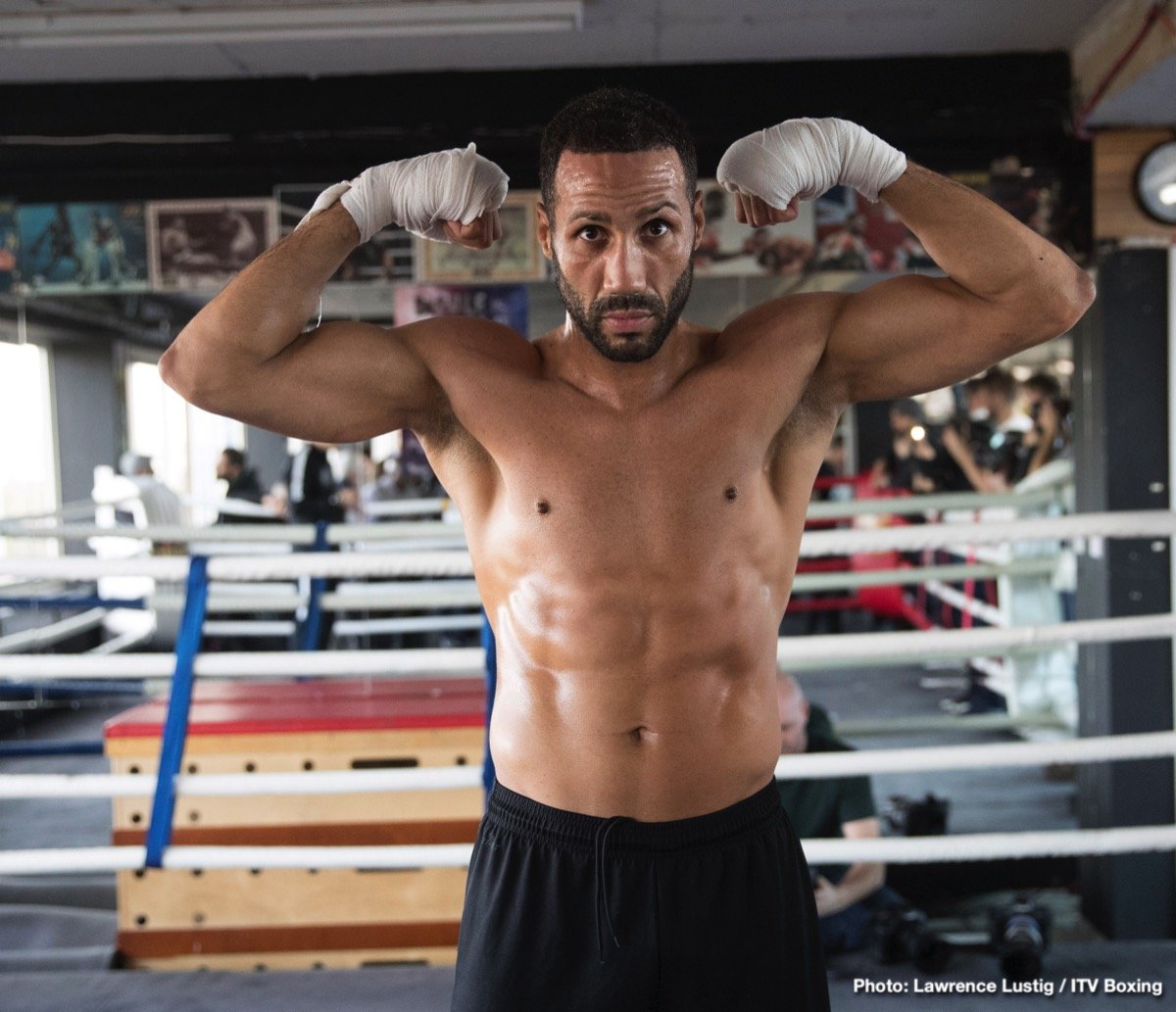Lean and ripped James DeGale puts on power-packed display ahead of big fight