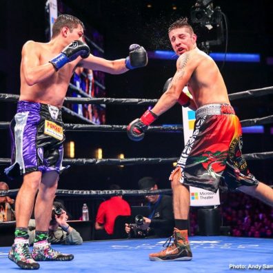 John Molina jr. Leo Santa Cruz Omar Figueroa Jr. Rafael Rivera Boxing News Boxing Results