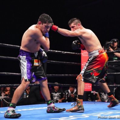 John Molina jr. Leo Santa Cruz Omar Figueroa Jr. Rafael Rivera Boxing News Boxing Results