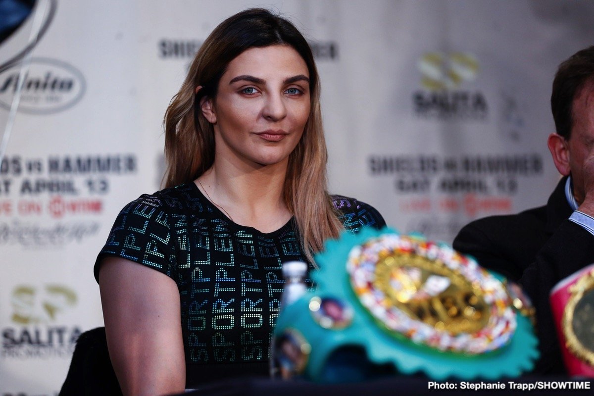 Shields vs Hammer: Christina Hammer Training Camp Quotes