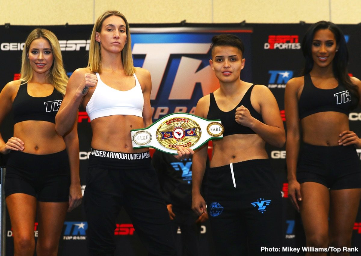 Weigh-In Results: Brant-Baysangurov, Greer-Escaner and Mayer-Larios