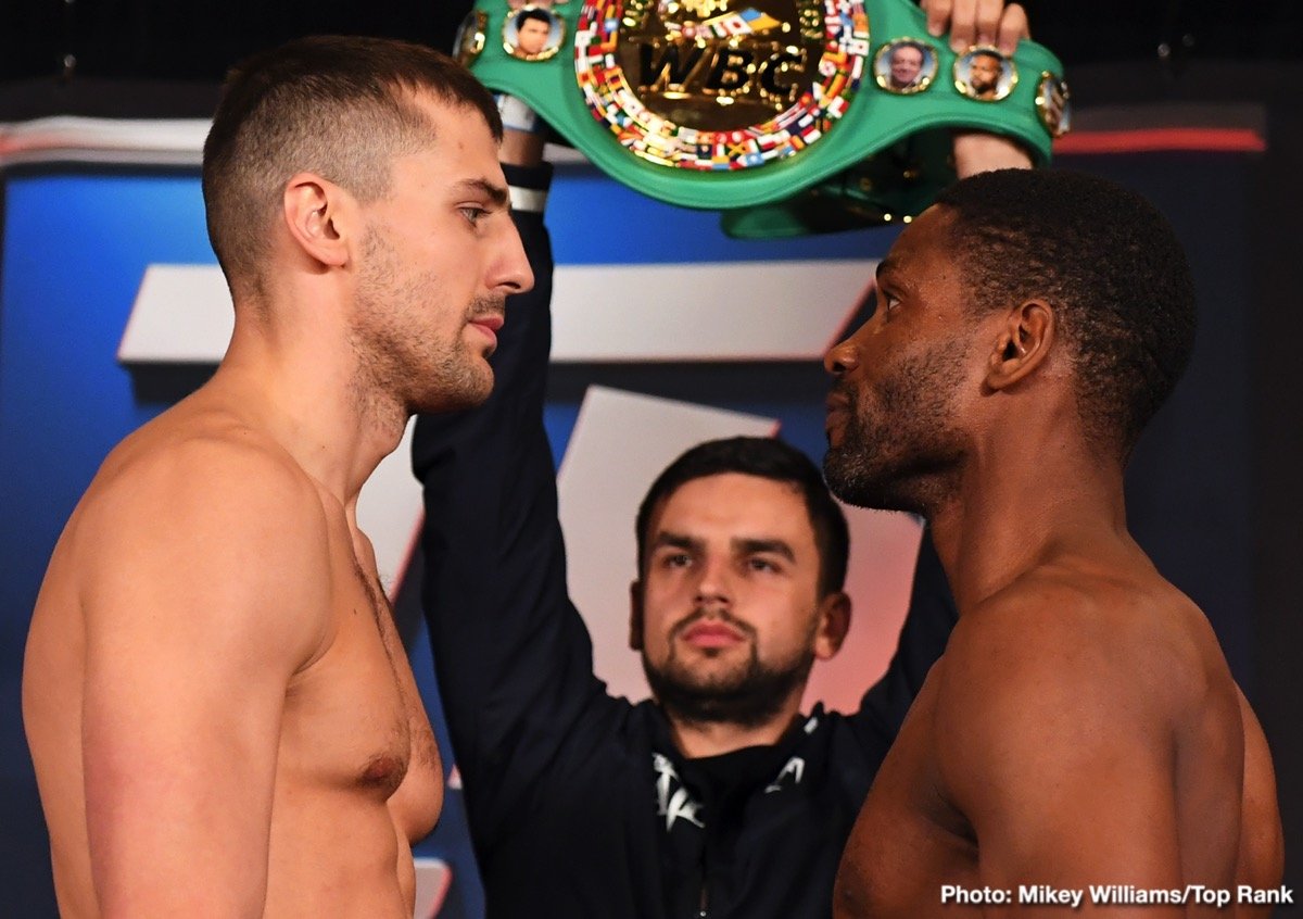 Oleksandr Gvozdyk vs Doudou Ngumbu ESPN Weigh In Results