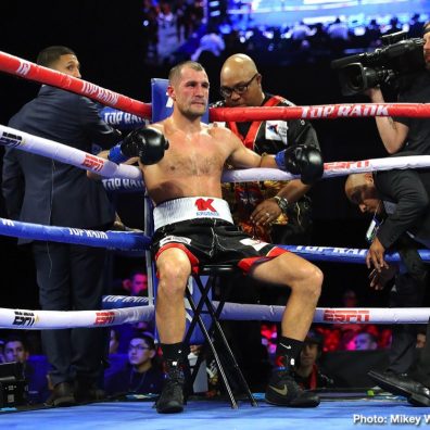 Eledier Alvarez Óscar Valdez Sergey Kovalev Boxing News Boxing Results Top Stories Boxing