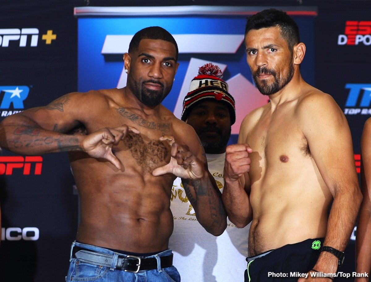 Weigh-In Results: Brant-Baysangurov, Greer-Escaner and Mayer-Larios