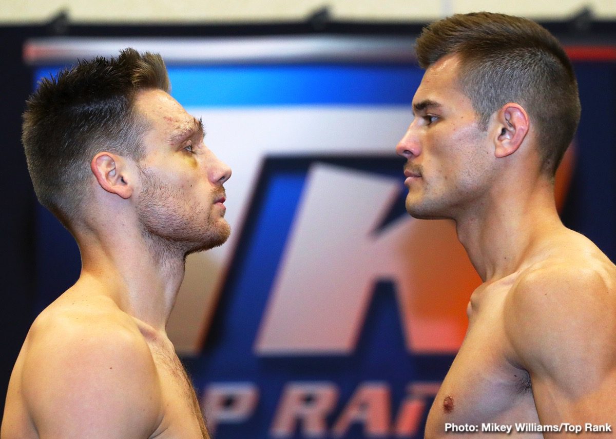 Weigh-In Results: Brant-Baysangurov, Greer-Escaner and Mayer-Larios