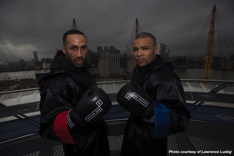 James DeGale and Chris Eubank Jr. square up ahead of Feb.23 clash