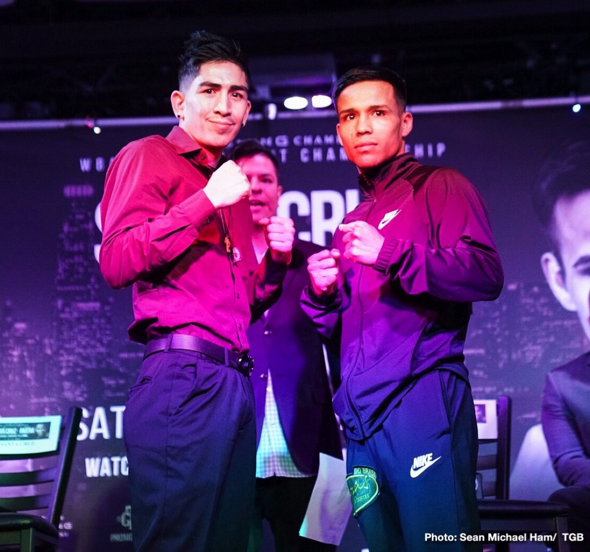 Leo Santa Cruz and Rafael Rivera Weigh-In Results