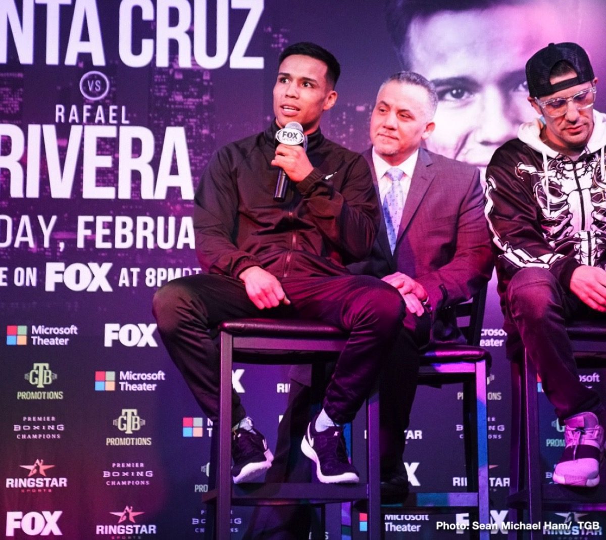 Leo Santa Cruz and Rafael Rivera Weigh-In Results
