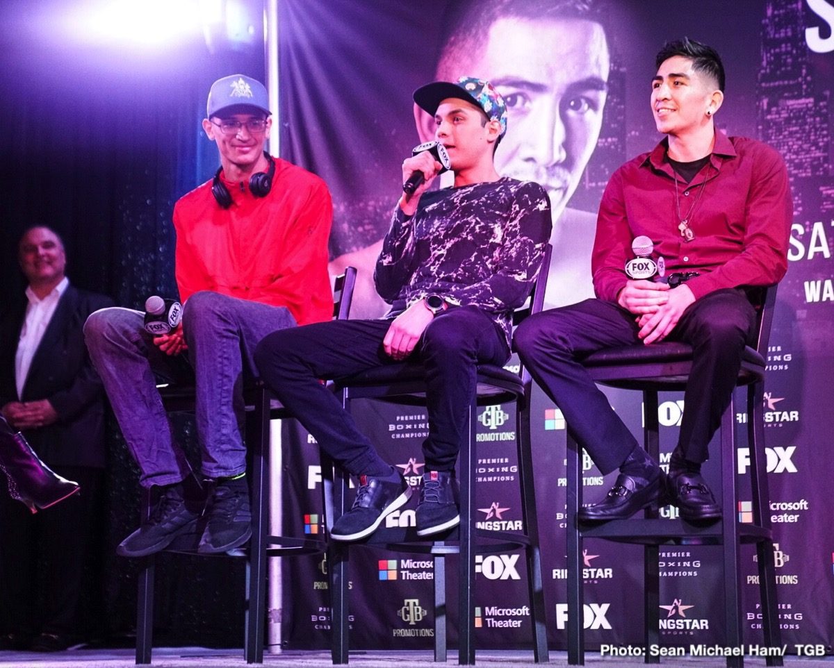 Leo Santa Cruz and Rafael Rivera Weigh-In Results