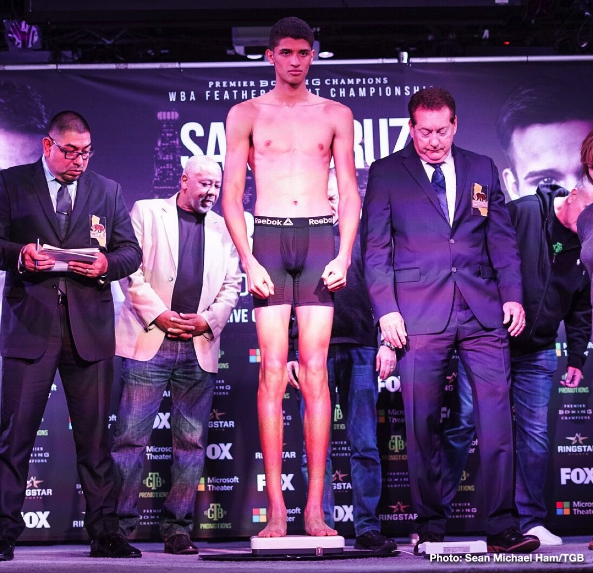 Leo Santa Cruz and Rafael Rivera Weigh-In Results