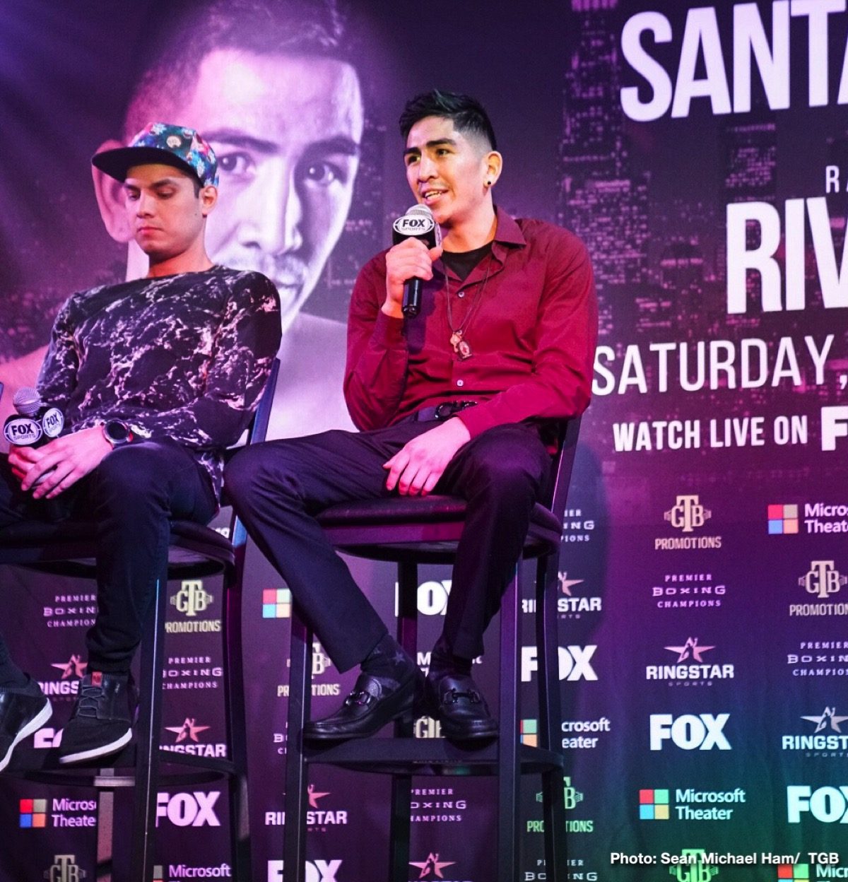 Leo Santa Cruz and Rafael Rivera Weigh-In Results