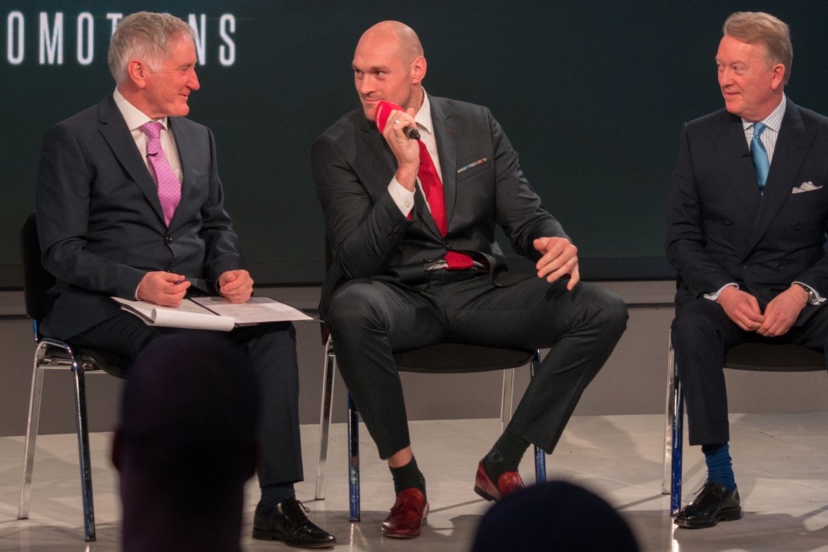 Tyson Fury & Frank Warren Presser Quotes & Videos