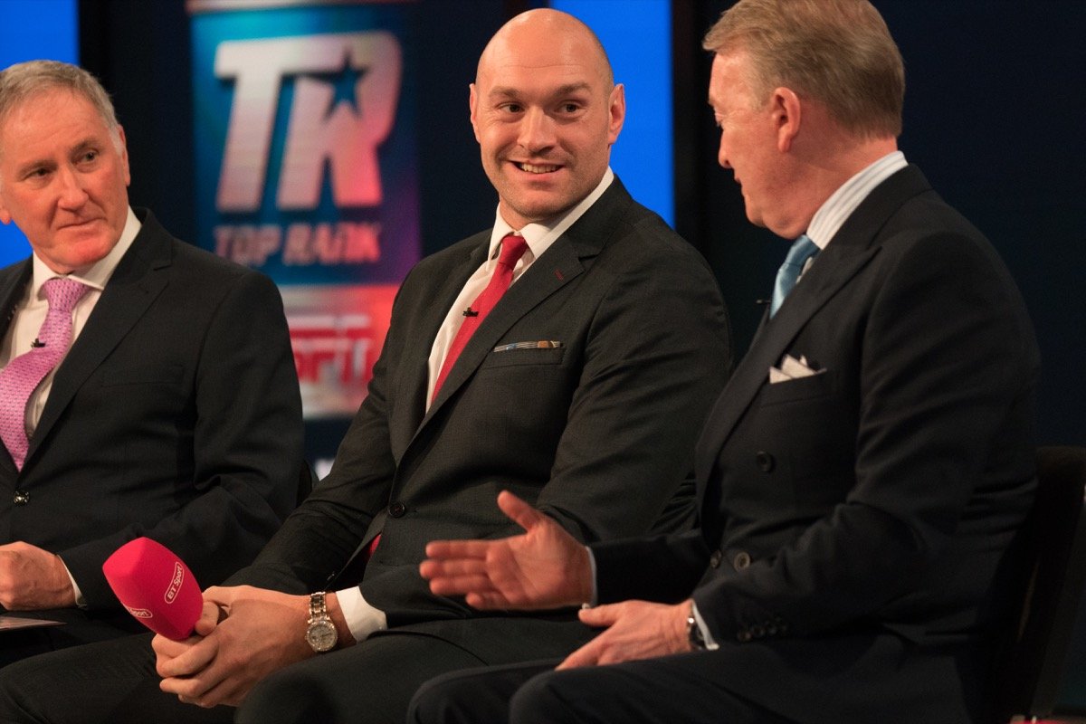 Tyson Fury Boxing News British Boxing