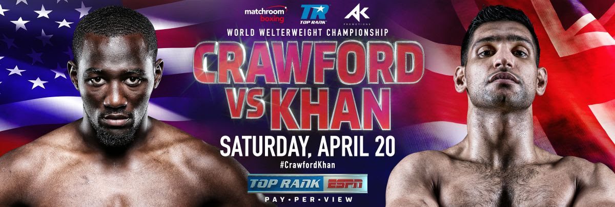 Image result for Amir Khan vs Terence Crawford Live buttons