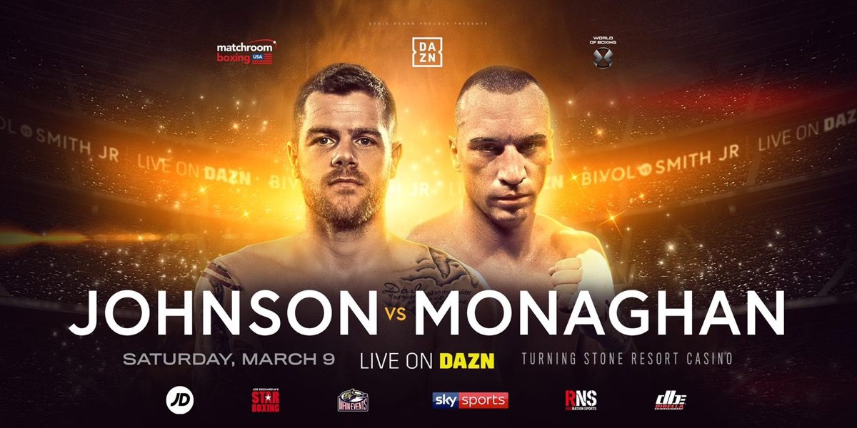 Callum Johnson And Monaghan Clash In Turning Stone Callum Johnson Seanie Monaghan British Boxing Press Room