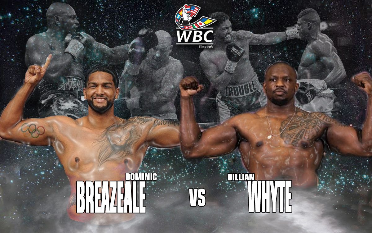 Dillian Whyte vs. Dominic Breazeale ordered by WBC for interim title Dillian Whyte Dominic Breazeale Boxing News