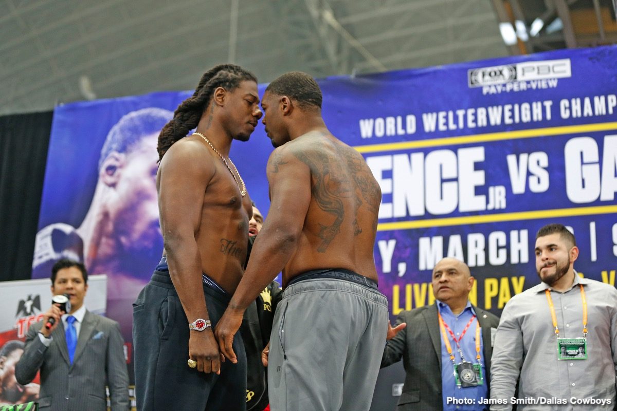 Weigh-in results: Errol Spence Jr. vs Mikey Garcia