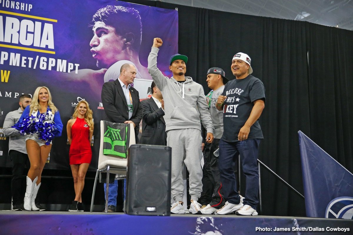 Weigh-in results: Errol Spence Jr. vs Mikey Garcia