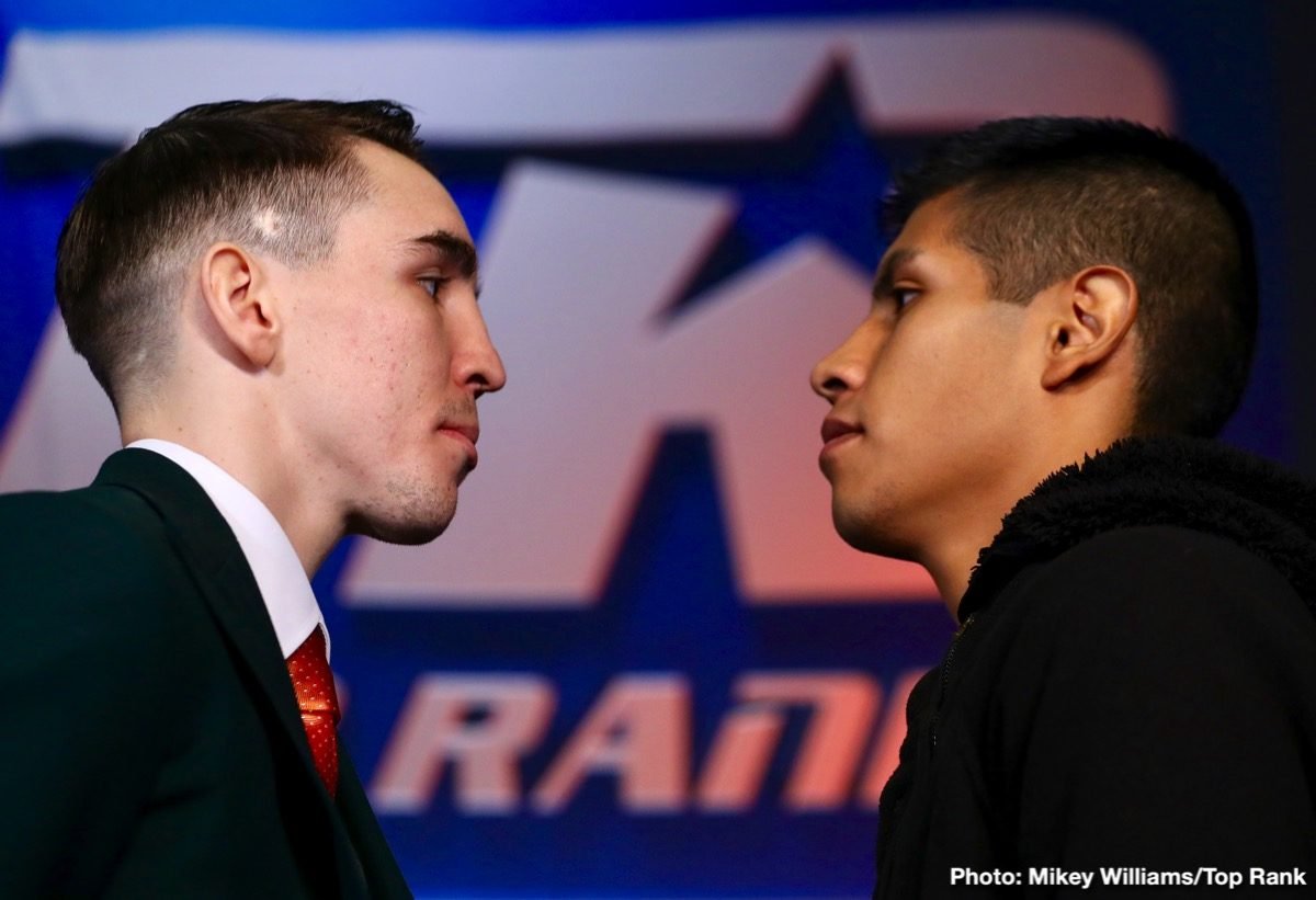Michael Conlan vs. Hernandez LIVE on ESPN+ on March 17 Michael Conlan Paddy Barnes Ruben Garcia Hernandez Vladimir Nikitin Press Room