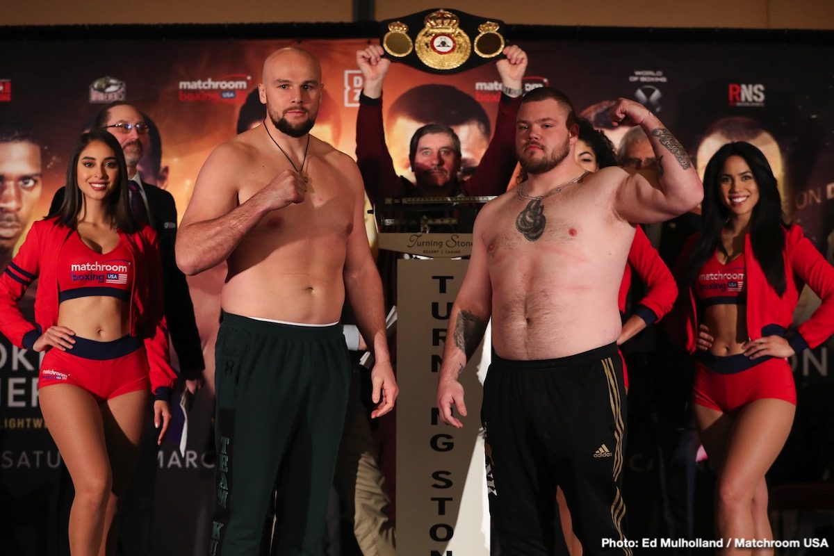 Dmitry Bivol vs. Joe Smith - Official Weights & Photos