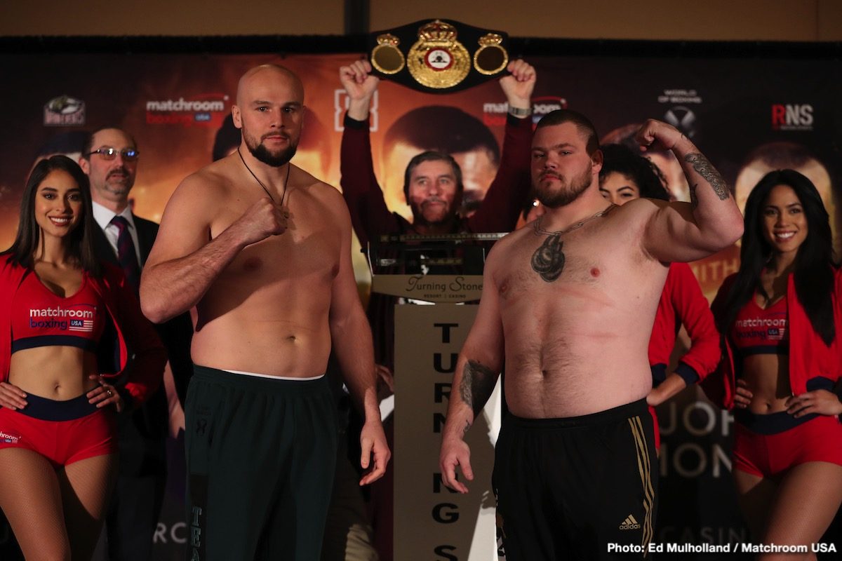 Dmitry Bivol vs. Joe Smith - Official Weights & Photos