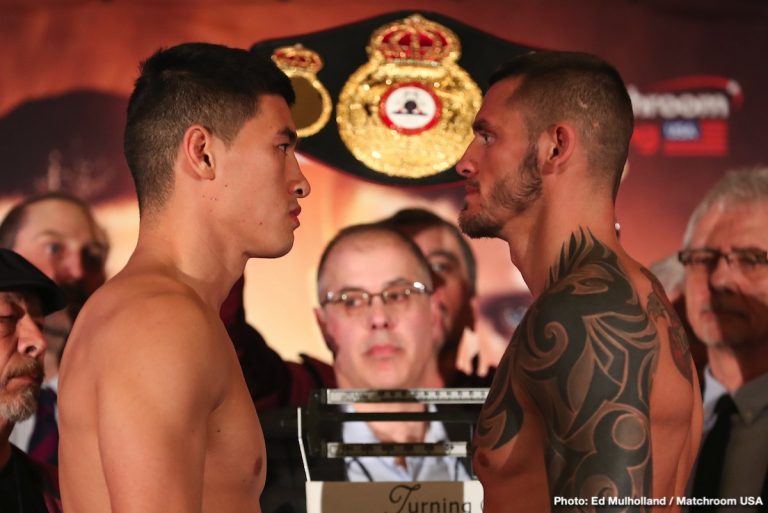 Dmitry Bivol vs. Joe Smith - Official Weights & Photos