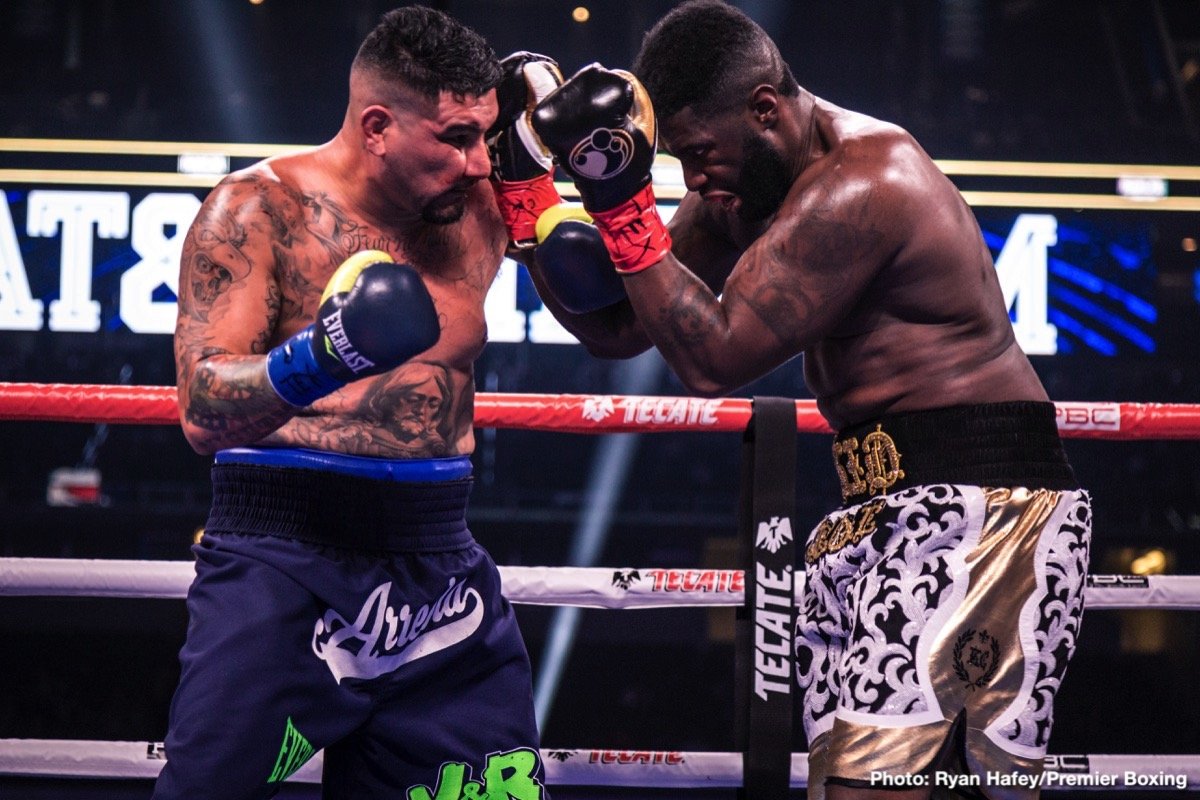 Chris Arreola Hammers Jean Pierre Augustin In Third-Round Stoppage Win: “I'm Title-Chasing Not Cheque-Chasing”