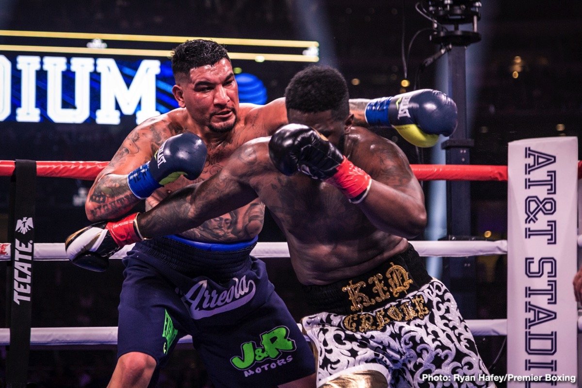 Chris Arreola Hammers Jean Pierre Augustin In Third-Round Stoppage Win: “I'm Title-Chasing Not Cheque-Chasing”