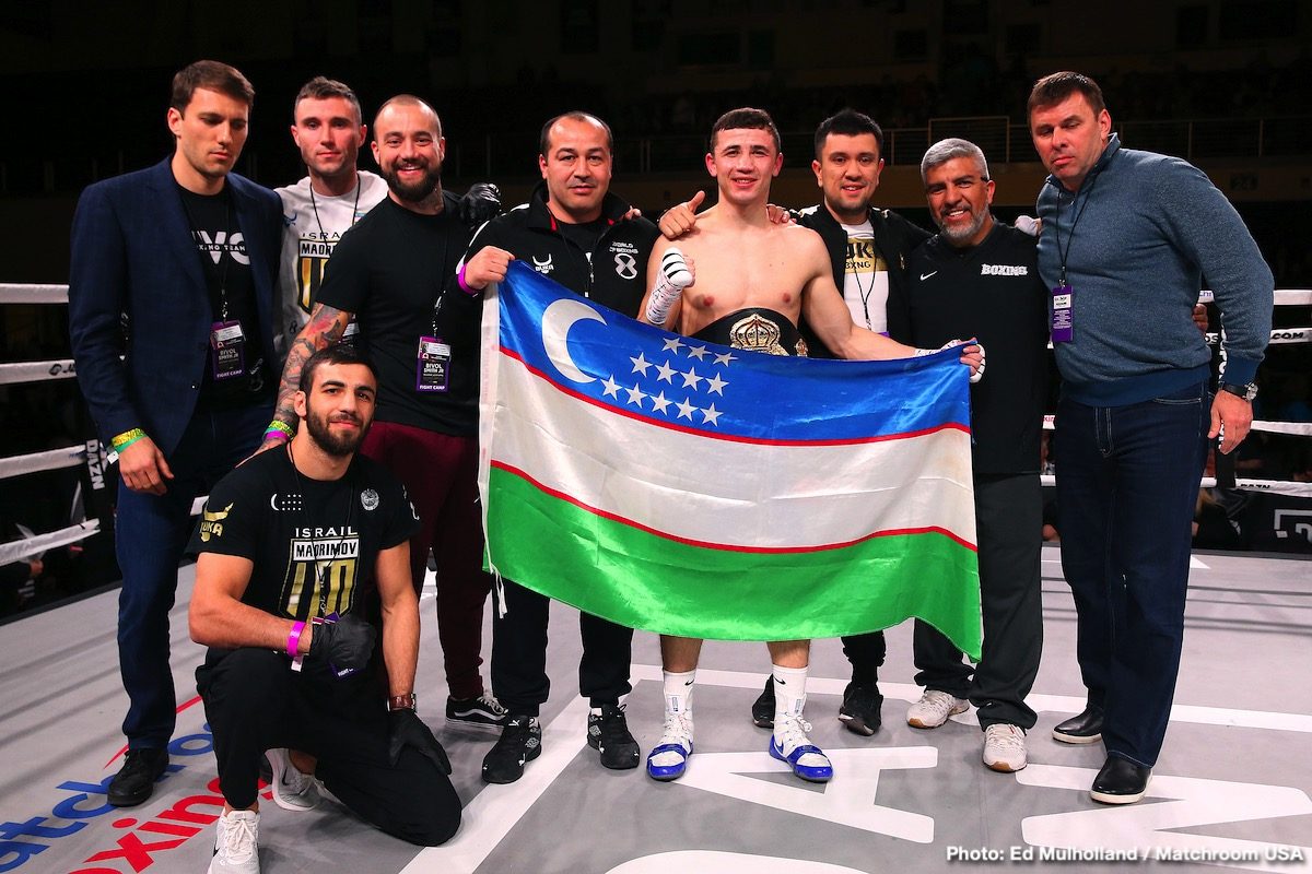Boxing: Israil Madrimov vs Frank Rojas