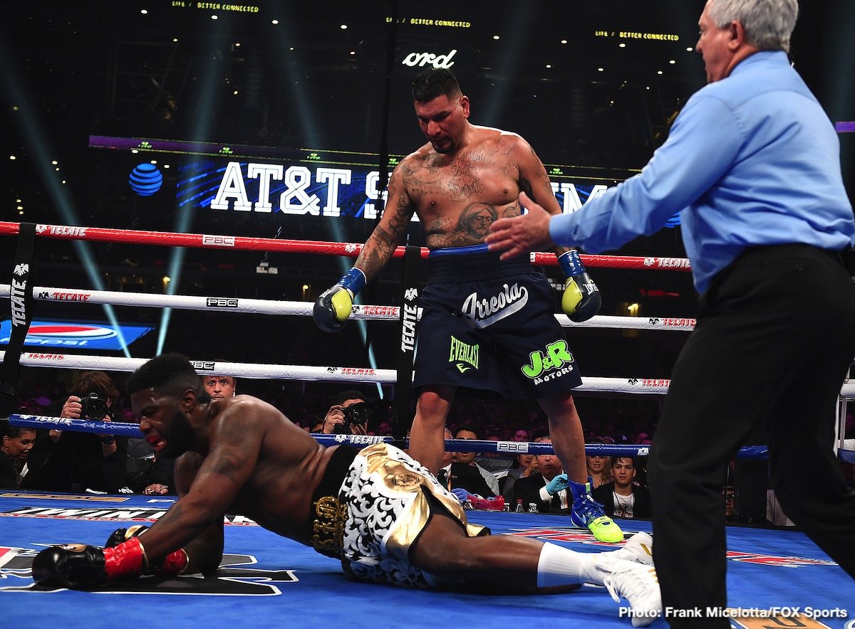 Chris Arreola Hammers Jean Pierre Augustin In Third-Round Stoppage Win: “I'm Title-Chasing Not Cheque-Chasing”