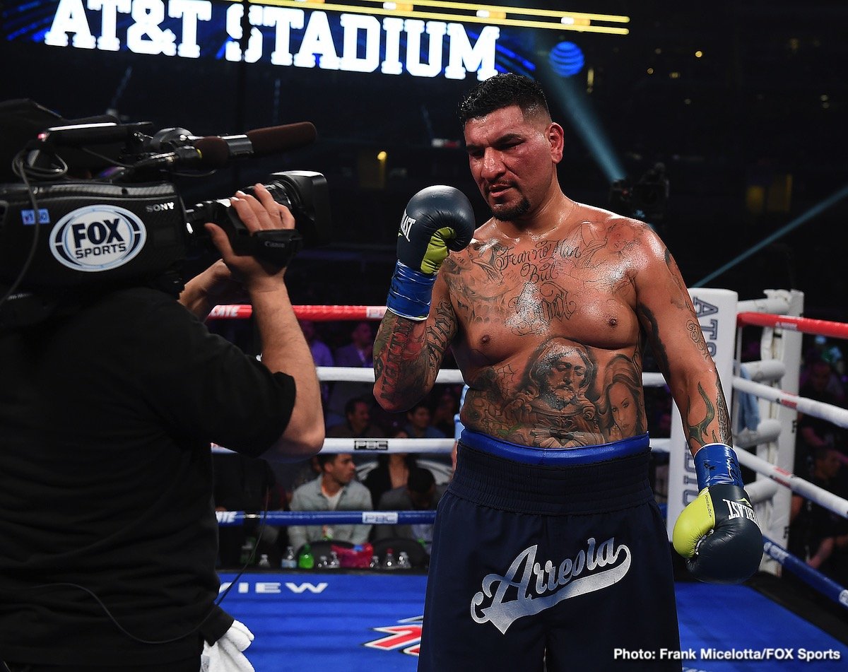 Chris Arreola Hammers Jean Pierre Augustin In Third-Round Stoppage Win: “I'm Title-Chasing Not Cheque-Chasing”