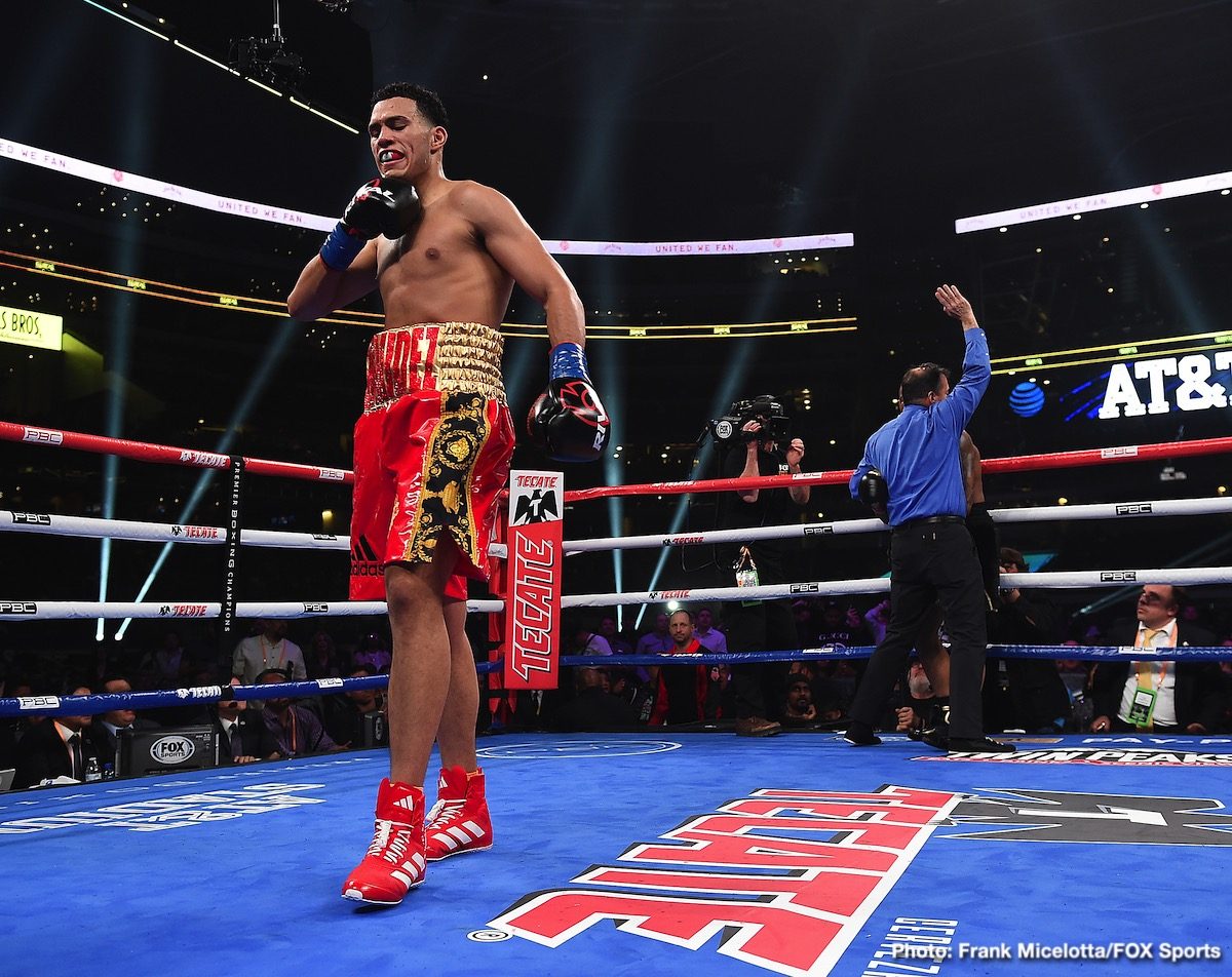 RESULTS: David Benavidez Scores Second-Round TKO of J'Leon Love; Luis Nery Stops Arroyo