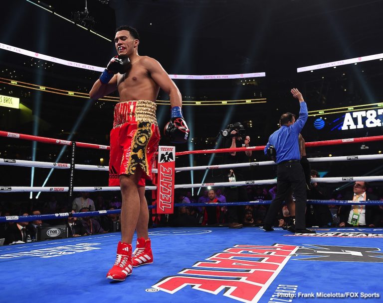 RESULTS: David Benavidez Scores Second-Round TKO of J'Leon Love; Luis Nery Stops Arroyo