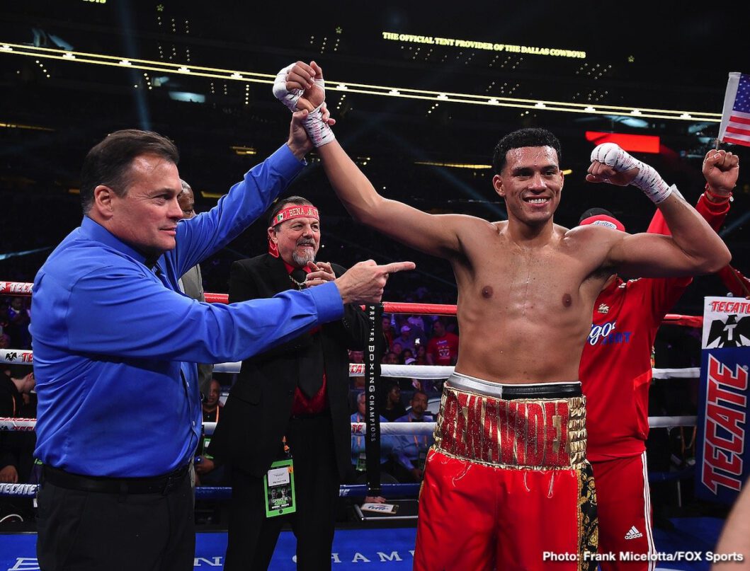 Results David Benavidez Scores Second Round Tko Of J Leon Love Luis Nery Stops Arroyo Boxing News Results David Benavidez Scores Second Round Tko Of J Leon Love Luis Nery Stops Arroyo Boxing News