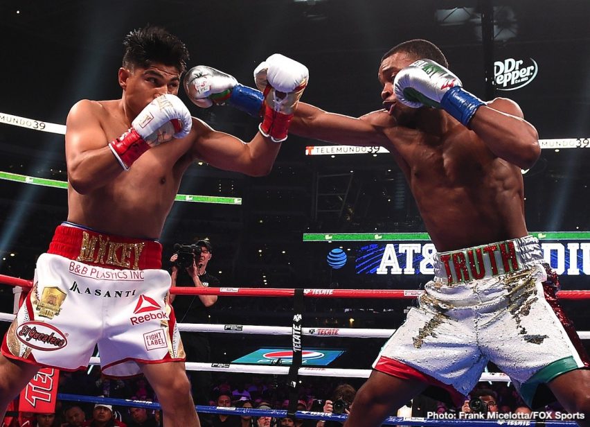 Errol Spence Jr. Mikey Garcia Boxing News Boxing Results Top Stories Boxing