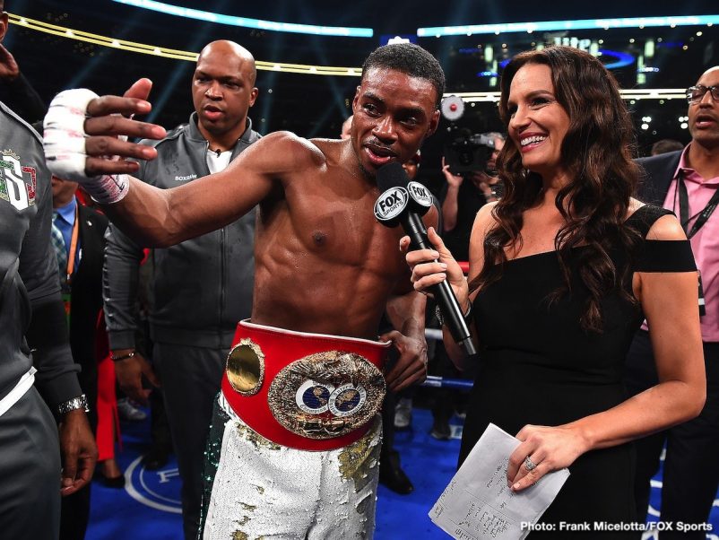 Errol Spence Jr. Mikey Garcia Boxing News Boxing Results Top Stories Boxing