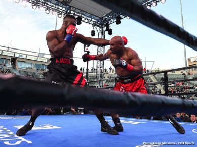 Amir Mansour Efe Ajagba Boxing News Boxing Results