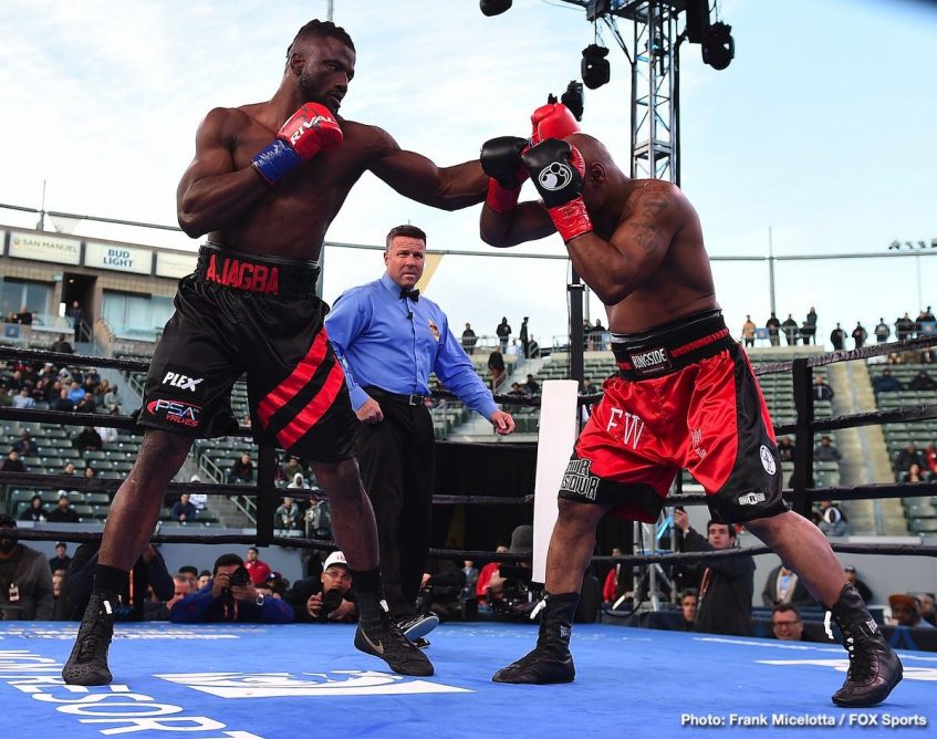 Amir Mansour Efe Ajagba Boxing News Boxing Results