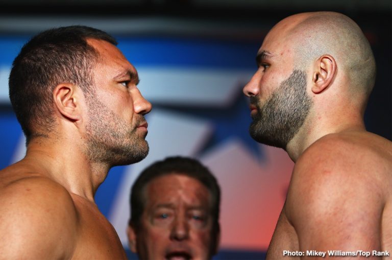 Kubrat Pulev vs Bogdan Dinu weights & quotes for Saturday - LIVE on ESPN