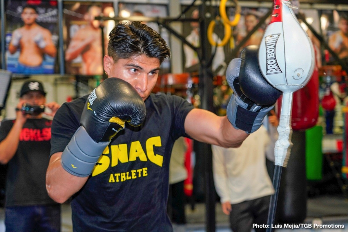 Errol Spence Jr. and Mikey Garcia open media quotes & photos