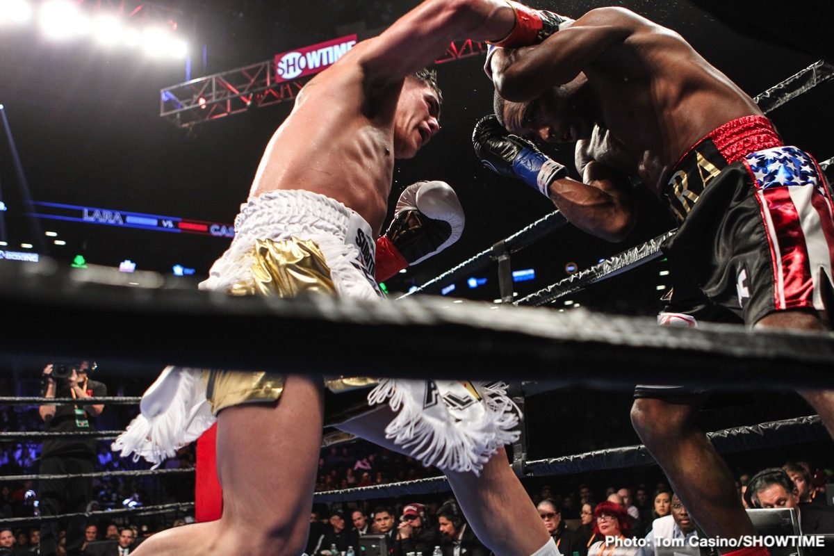 Photos: Erislandy Lara & Brian Castaño Fight To Highly Competitive Split-draw