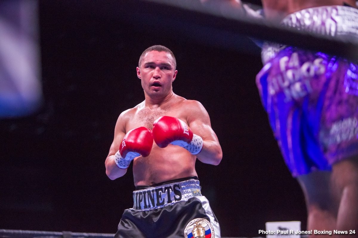 Boxing photo: Argenis Mendez, Lamont Peterson, Sergey Lipinets image RESULTS: Sergey Lipinets defeats Lamont Peterson