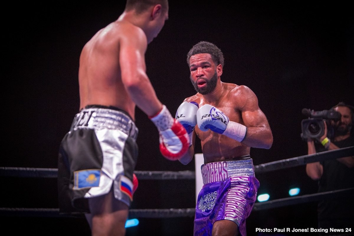 Boxing photo: Argenis Mendez, Lamont Peterson, Sergey Lipinets image RESULTS: Sergey Lipinets defeats Lamont Peterson
