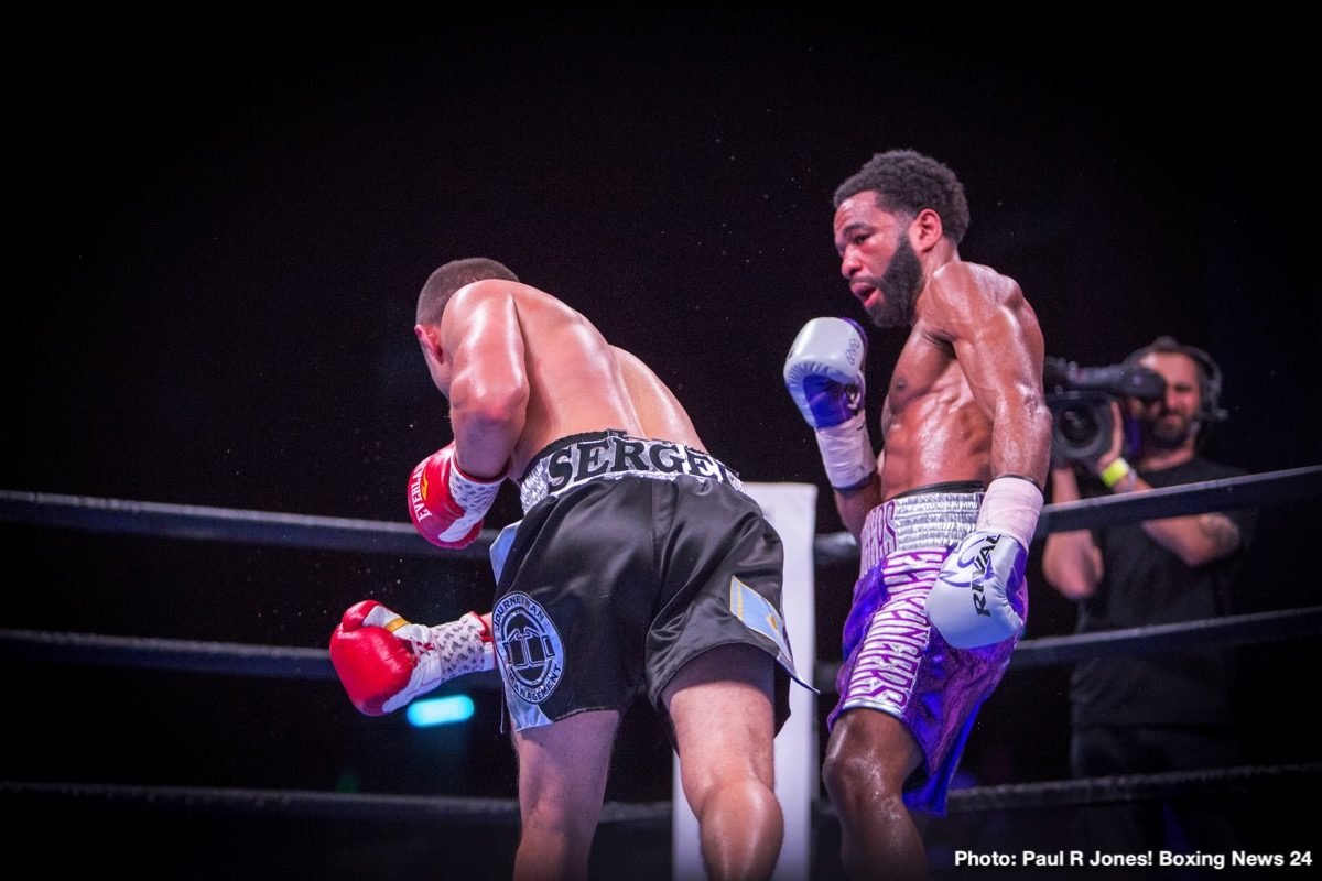 Boxing photo: Argenis Mendez, Lamont Peterson, Sergey Lipinets image RESULTS: Sergey Lipinets defeats Lamont Peterson