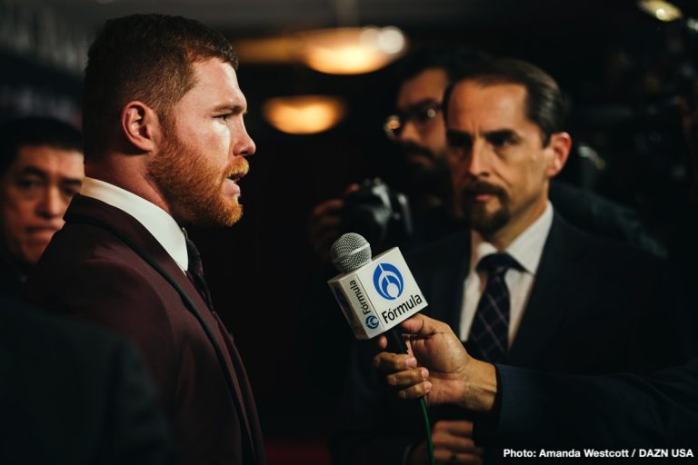 Canelo Says He'll Only Fight Golovkin This Year If GGG Holds A World Title