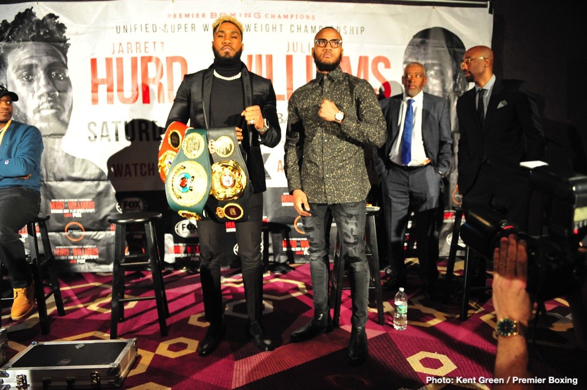 Jarrett Hurd and Julian Williams Meet At National Mall & Lincoln Memorial