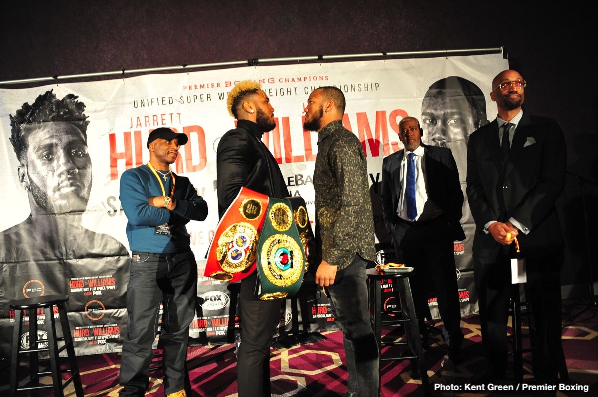 Jarrett Hurd and Julian Williams Meet At National Mall & Lincoln Memorial