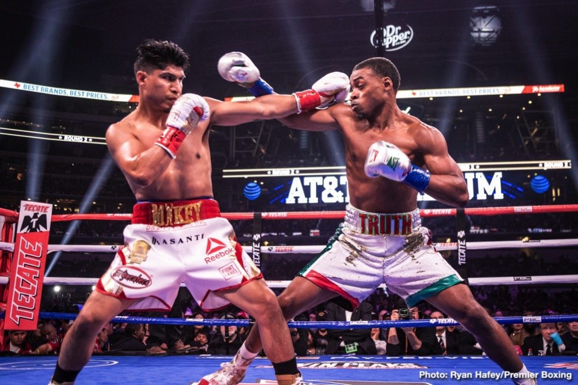 Errol Spence Jr. Mikey Garcia Boxing News Boxing Results Top Stories Boxing