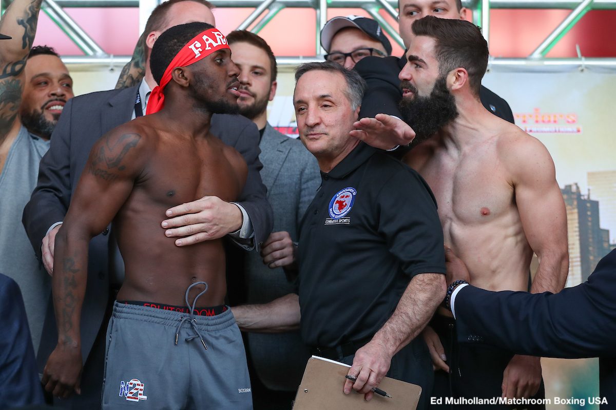 Tevin Farmer vs Jono Carroll: Weights, Photos, Videos & Live Stream Info