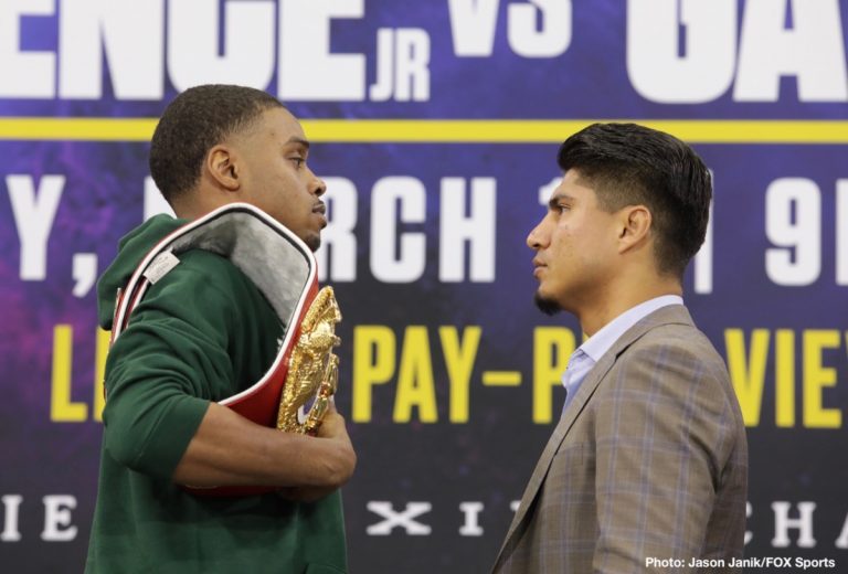 Errol Spence Jr. and Mikey Garcia final press conference quotes